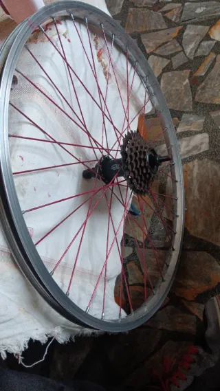 Llanta Trasera Bicicleta 24 Pulgadas