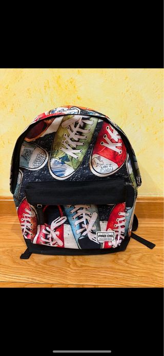 Mochila PRO.DG Estampado Zapatillas Multicolor