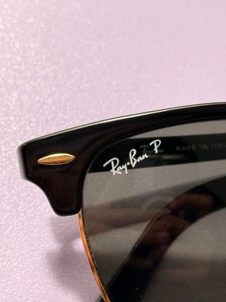 Ray-Ban Clubmaster Negro/Dorado