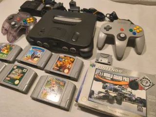 Console Nintendo 64 + Accessori + Giochi
