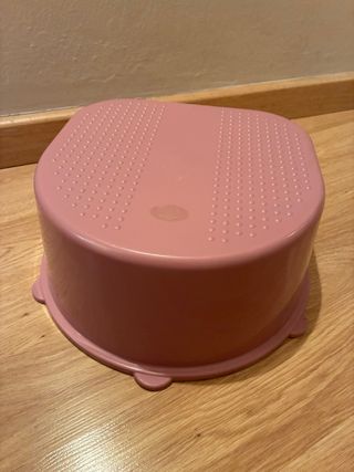 Taburet infantil rosa