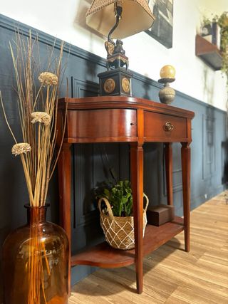 Consola estilo inglés madera