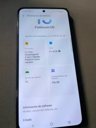Vivo V40SE 5G Nero/Blu