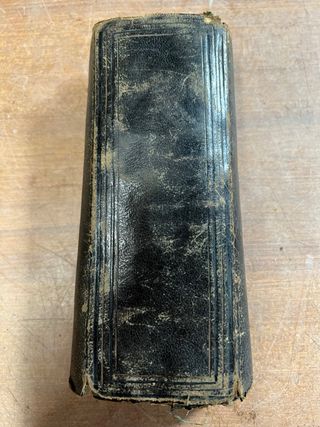 Estuche herramientas antiguas