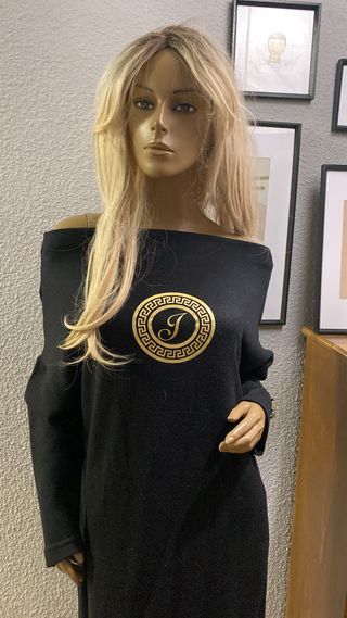 Vestido Justti Negro Talla Única