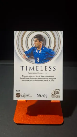 Futera Timeless Roberto Di Matteo 09/09 Game Worn