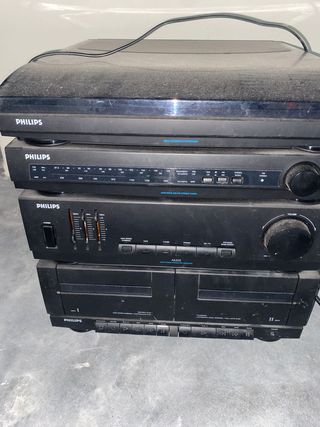 Impianto Stereo Philips Vintage Completo