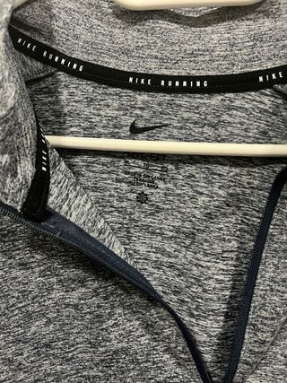 Sudadera Nike Media Cremallera Gris