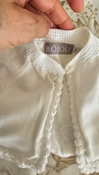 Vestido de bautizo para niña de 6 meses