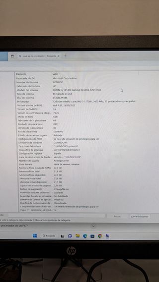 PC Gaming OMEN 40L i7-12700K RTX 3070Ti 32GB