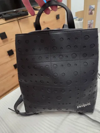 Mochila Desigual Negra sin estrenar