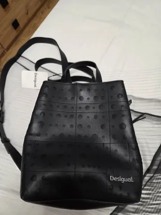 Mochila Desigual Negra sin estrenar