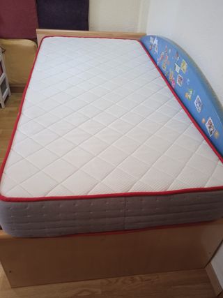 ¡Cama infantil con súper almacenaje!