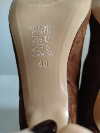 Stivali donna Noa A camoscio marrone tg 40