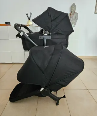 Bugaboo Donkey5 Duo Gemelar Negro