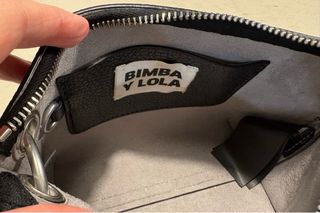 Bolso Piel Bimba y Lola Negro Multicolor