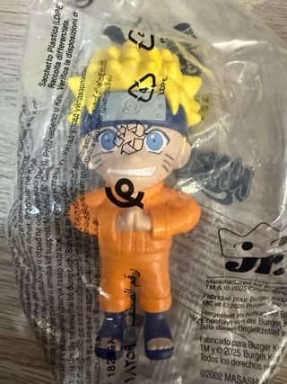 Muñecos Naruto Burger King