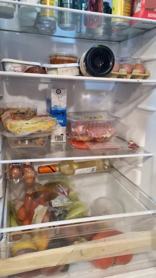 Nevera Svan Combi Blanca