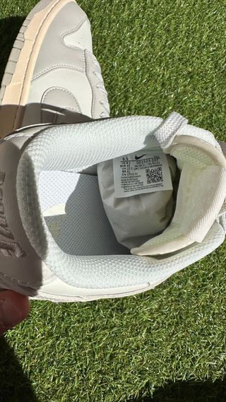 Nike Dunk Low Beige/Gris Talla 43