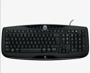 Teclado Multimedia Logitech Y-UQ85 600 Negro