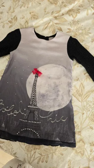 Lote 4 vestidos niña talla 4