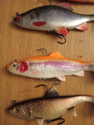 Set 5 Esche artificiali pesca Savage Gear