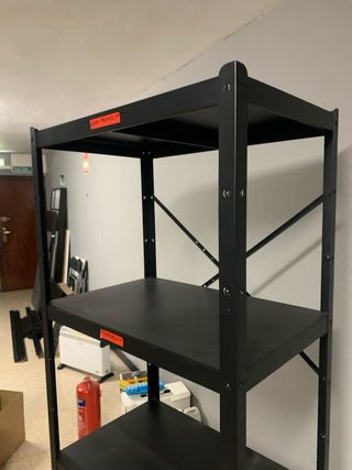 Scaffale Metallico IKEA BROR Nero