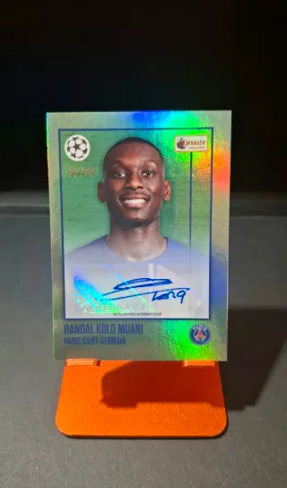 Topps Merlin Randal Kolo Muani Autograph 48/49þ