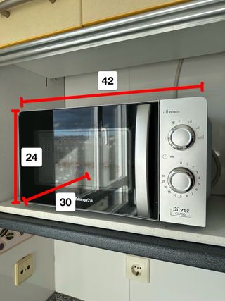 Microondas Orbegozo Silver Class