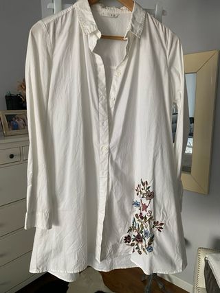 Chaqueta de cuero negra