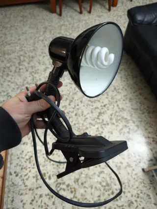 Flexo de pinza negro