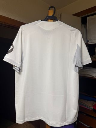 Camiseta Real Madrid Adidas Blanca y Dorada