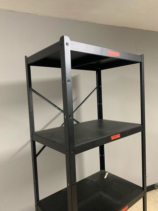 Scaffale modulare IKEA BROR Nero Metallico