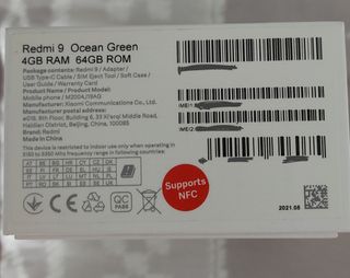 Xiaomi Redmi 9 Verde 64GB