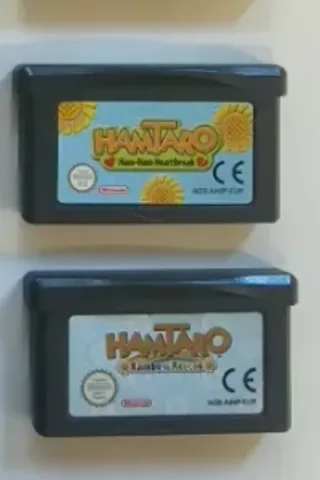 2 Juegos Hamtaro Game Boy Advance
