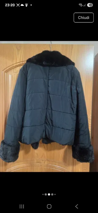 Lotto 3 cappotti donna taglia 46