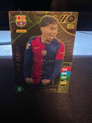 Lamine Yamal Balón Oro Adrenalyn XL 2024/25 2025