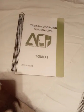 Temario oposicion Guardia Civil