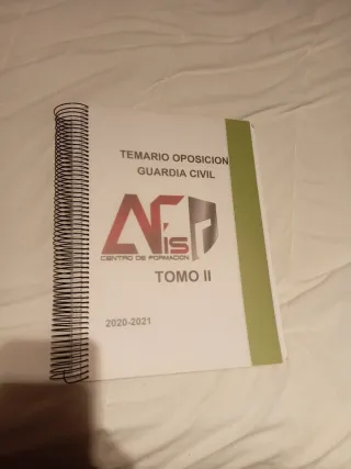 Temario oposicion Guardia Civil