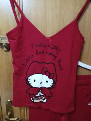 Pijama Hello Kitty Little Red Riding Hood Talla XL