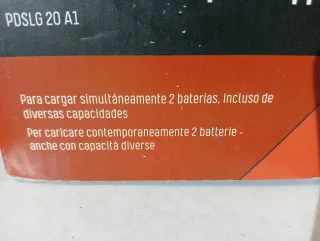 Cargador Doble Rápido Parkside 20V 4.5A