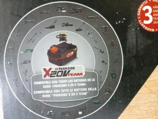 Cargador Doble Rápido Parkside 20V 4.5A