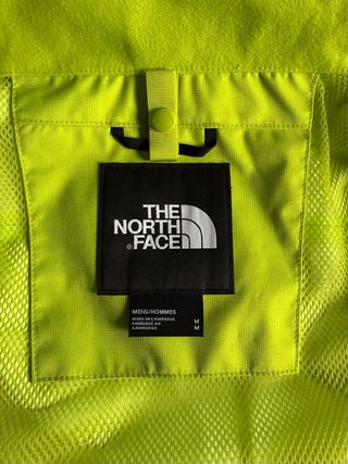Cortavientos impermeable The North Face verde