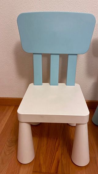 Mesa y 2 Sillas Infantiles MAMMUT IKEA