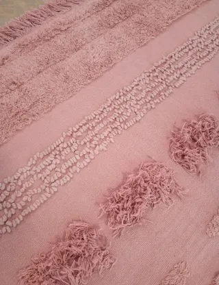 Tappeto Lorena Canals Cotone Rosa