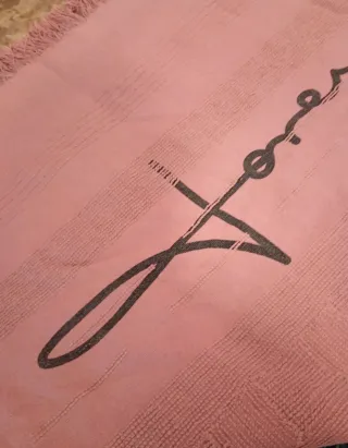 Tappeto Lorena Canals Cotone Rosa