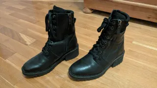 Botín piel mujer Carmela negro