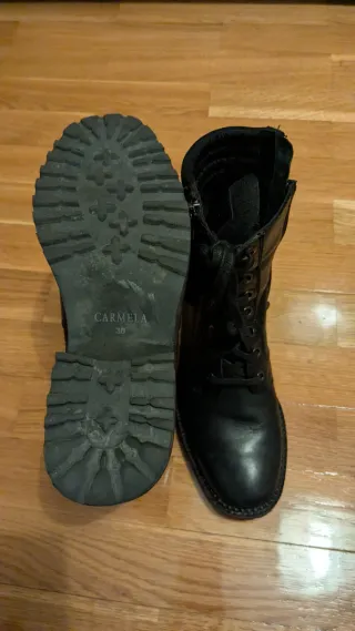 Botín piel mujer Carmela negro