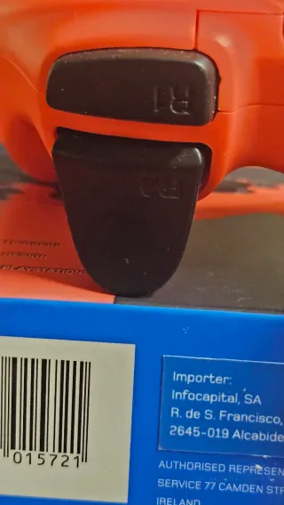 Mando Gioteck VX4 Wired Rojo