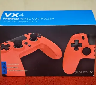 Mando Gioteck VX4 Wired Rojo
